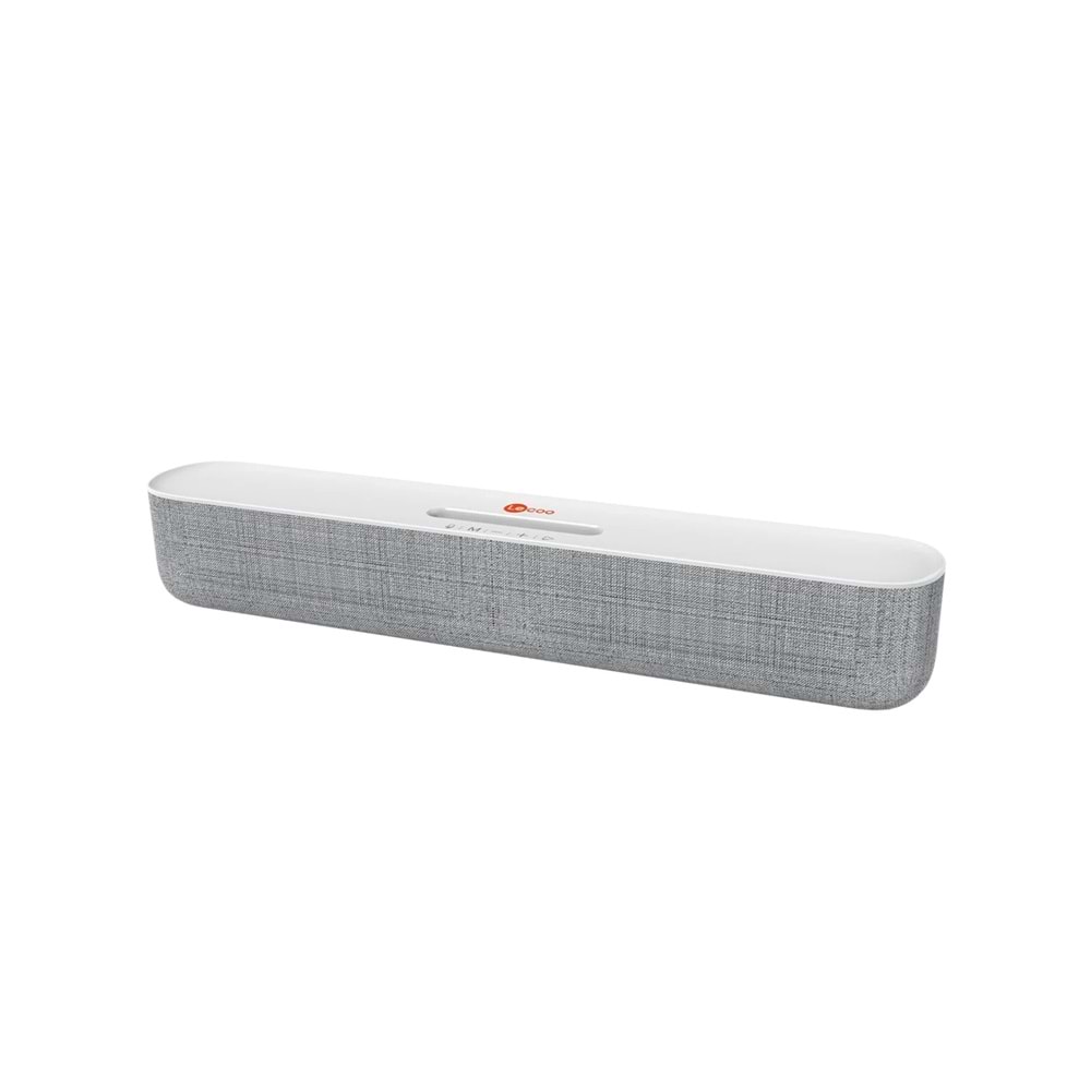 Lecoo DS108 Kablosuz Bluetooth 10W Soundbar Taşınabilir Stereo Hoparlör Siyah/Beyaz