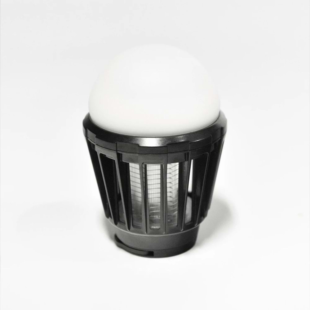 Bix KL01 Açık ve Kapalı Alanlar için Şarj Edilebilir Sivrisinek Kovucu Kamp Lambası, Ultraviyole LED Elektronik Zapper, Taşınabilir Fenerli, IPX6 Su Geçirmez Böcek Kovucu