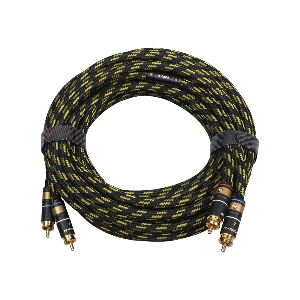 For-X MAESTRO-5.75 5Mt Metal Plug/Gold Plated Connector Kablo Bakır