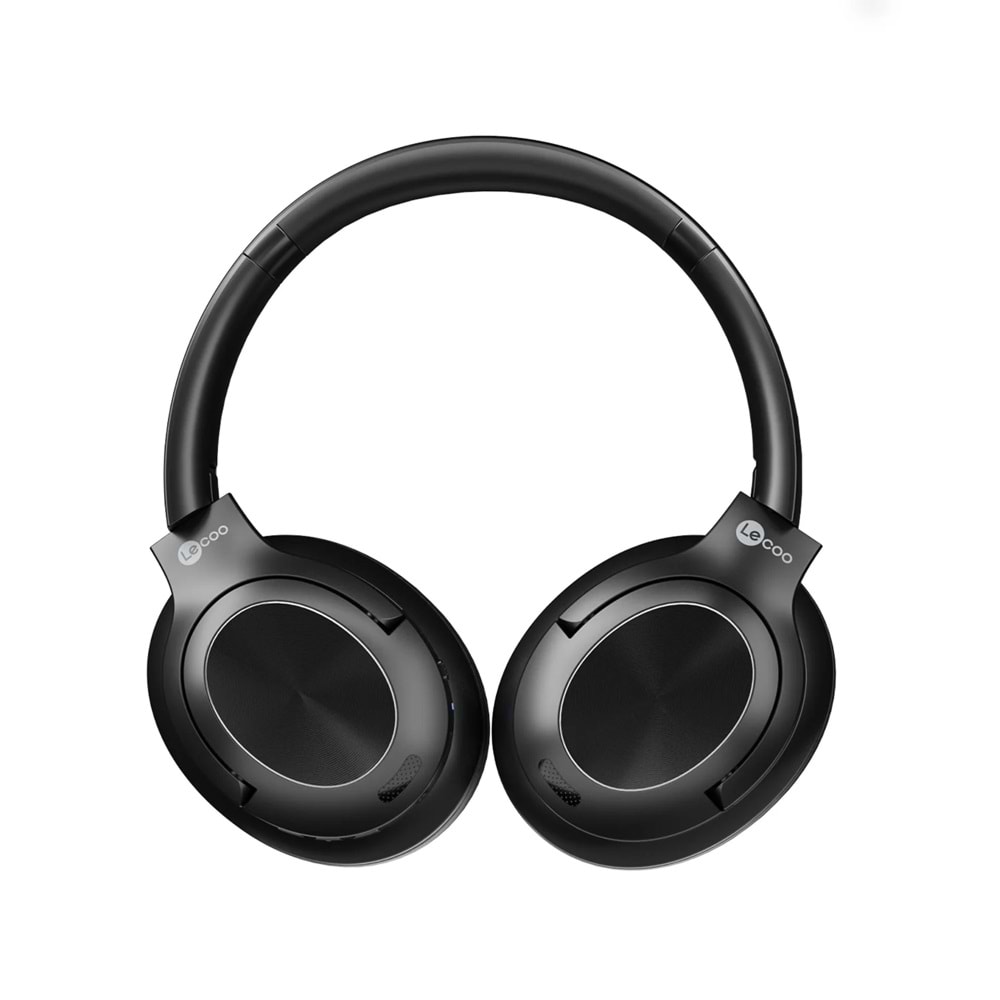 Lecoo ES208 Kablosuz Bluetooth 5.3 Mikrofonlu Kulak Üstü Kulaklık Siyah