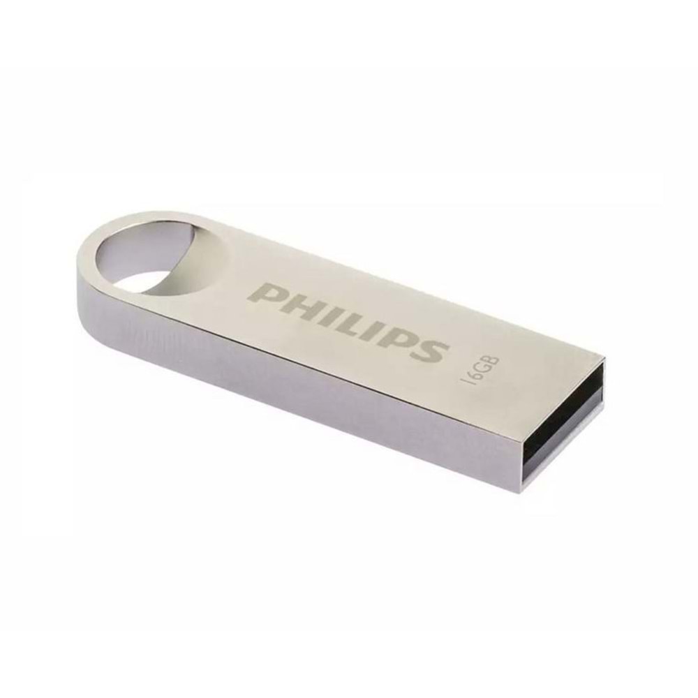 Philips USB 2.0 16GB Moon Vintage Silver FM16FD160B Usb Flaş Belek
