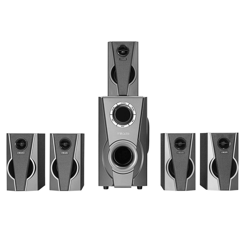 Mikado MD-672BT 5+1 Bluetooth Speaker 120W Usb+SD+FM Destekli Multimedia