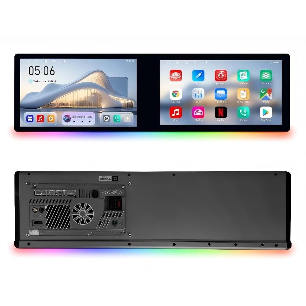 Noiser NS-2100 21,60 Doul Çift Ekran Androıd 13 A133 4+64 Gb+K+Carplay Multimedıa Oto Teyp