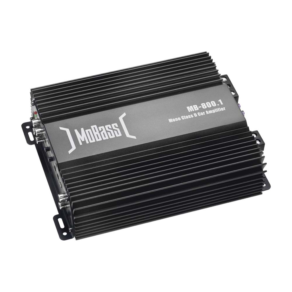 Mobass MB-800.1 Mono Rms 300x1Ch Yeni Nesil Oto Anfi
