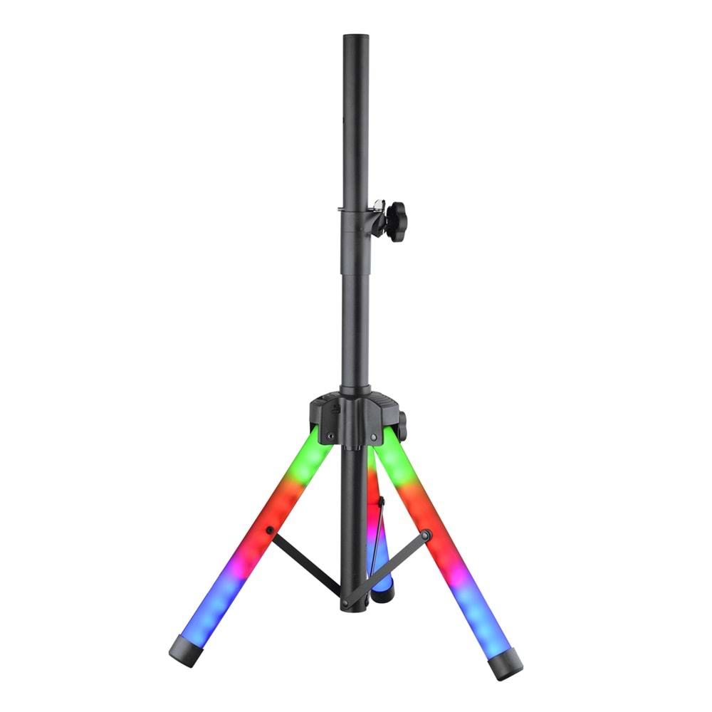 Mikado MD-66BT ThunderBag 40W 3600mAh Çanta Taşıma Özellikli USB/BT/TF/TWS RGB Işıklı Kablosuz Mikrofonlu Toplantı-Parti