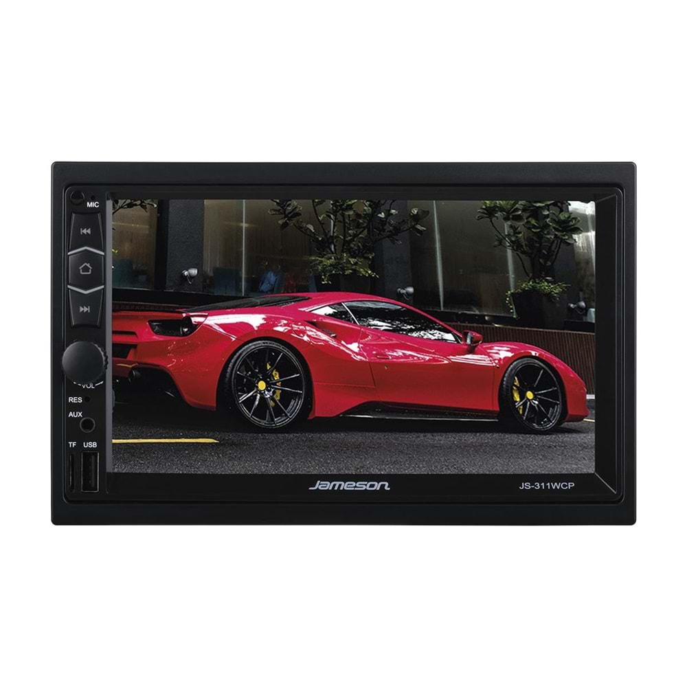 Jameson JS-311WCP 7 İnç Double Usb/Sd/Aux/Fm Bluetooth Oto Teyp