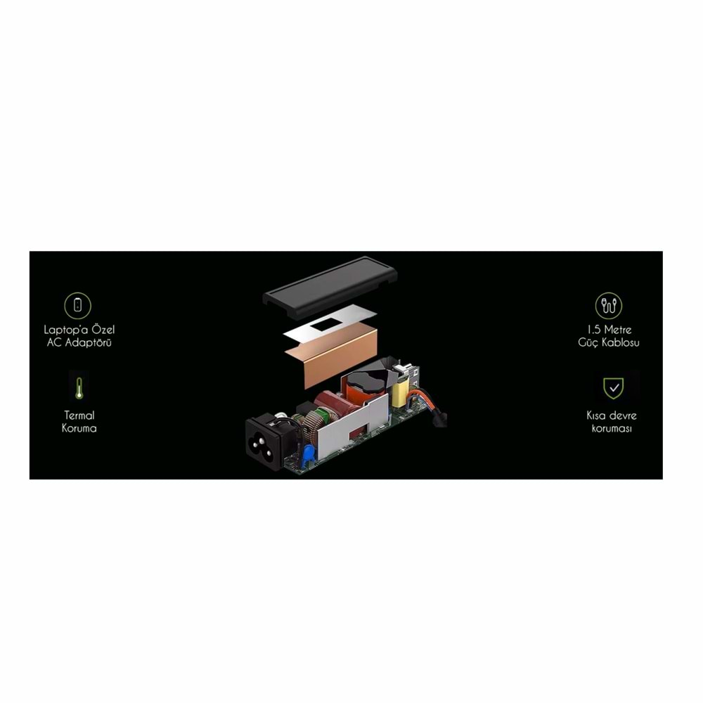 Pars Power PRS-025 90W 19.5V 4.62A (4.5*3.0mm) Adaptör Şarj Aleti-Cihazı
