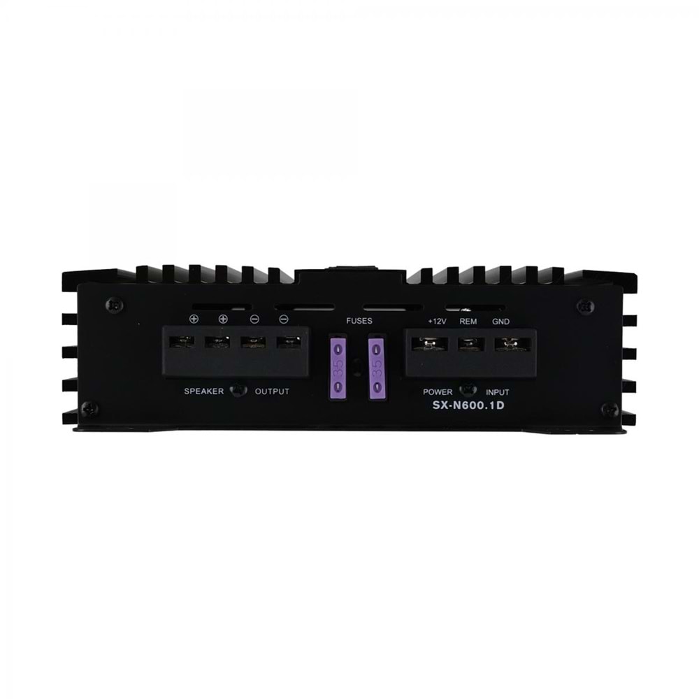 Soundmax SX-N600.1D 1 Ohm 600 Watt RMS Power Bas Kontrol Mono Oto Anfi