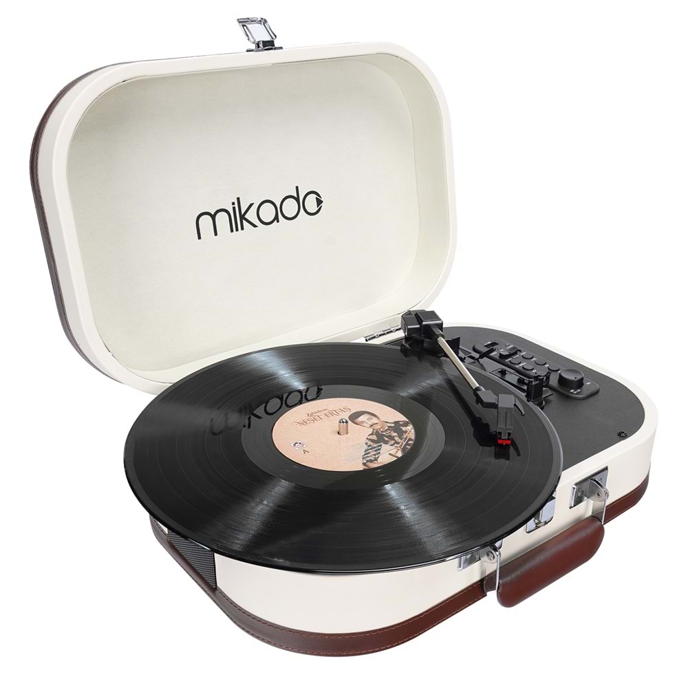 Mikado Nostalgia MN-101 Pikap Fil dişi Usb+RCA+Bluetooth Destekli Müzik Kutusu