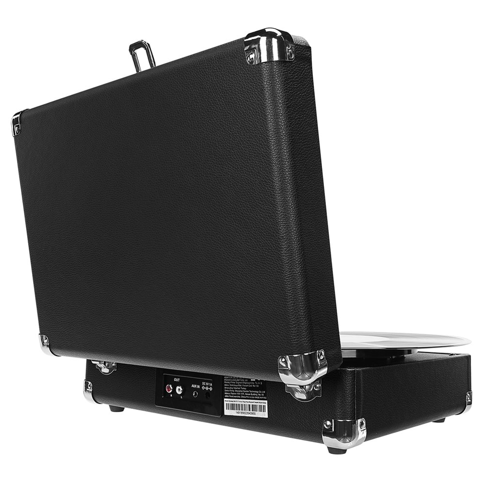 Mikado Nostalgia MN-P317 Siyah Pikap+Rca+Bluetooth Destekli Müzik Kutusu