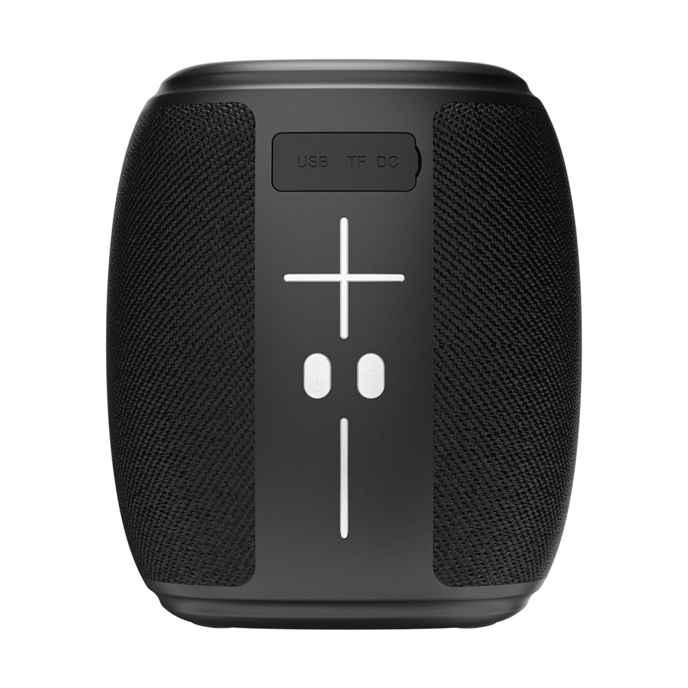 Mikado MD-888 CUBE Siyah 5W 1200mAh BT/TF/USB/LED Işıklı Speaker Hoparlör