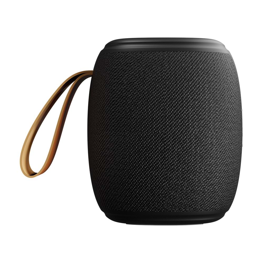 Mikado MD-888 CUBE Siyah 5W 1200mAh BT/TF/USB/LED Işıklı Speaker Hoparlör