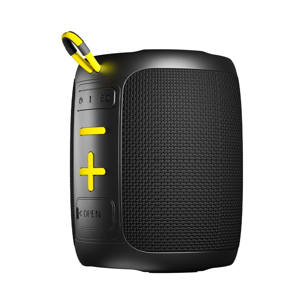 Mikado MD-60BT Spica Siyah 13W 1800mAh BT/TF/USB/ECO Led Işıklı Speaker