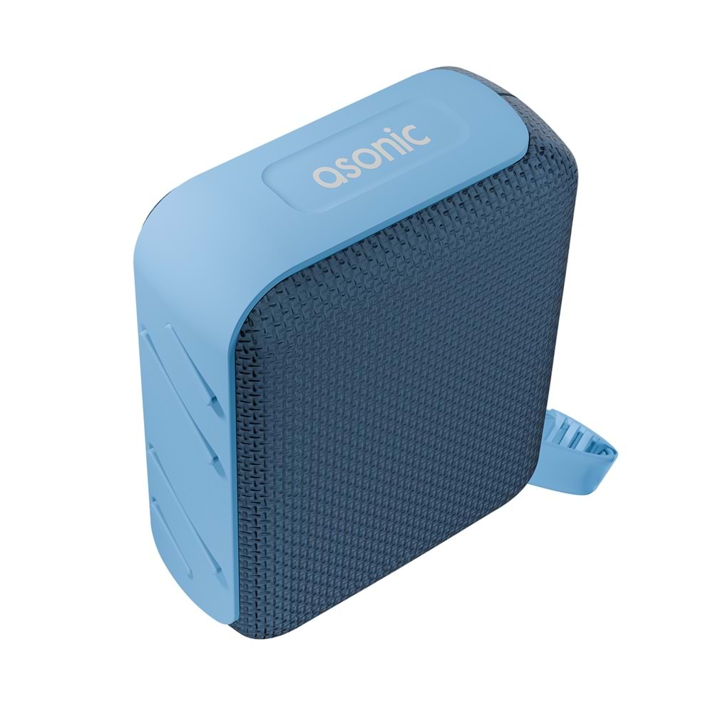 Asonic AS-03 USB-TF-TWS-Bluetooth Destekli 5W 1200mAh Type-C Speaker