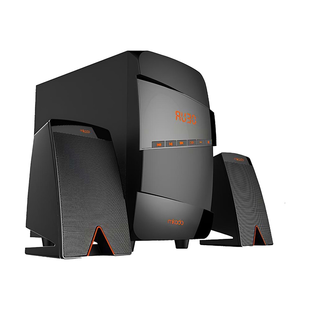 Mikado MD-671BT 2+1 40W RMS Siyah Usb+SD+Fm Destekli Multimedia Bluetooth Speaker