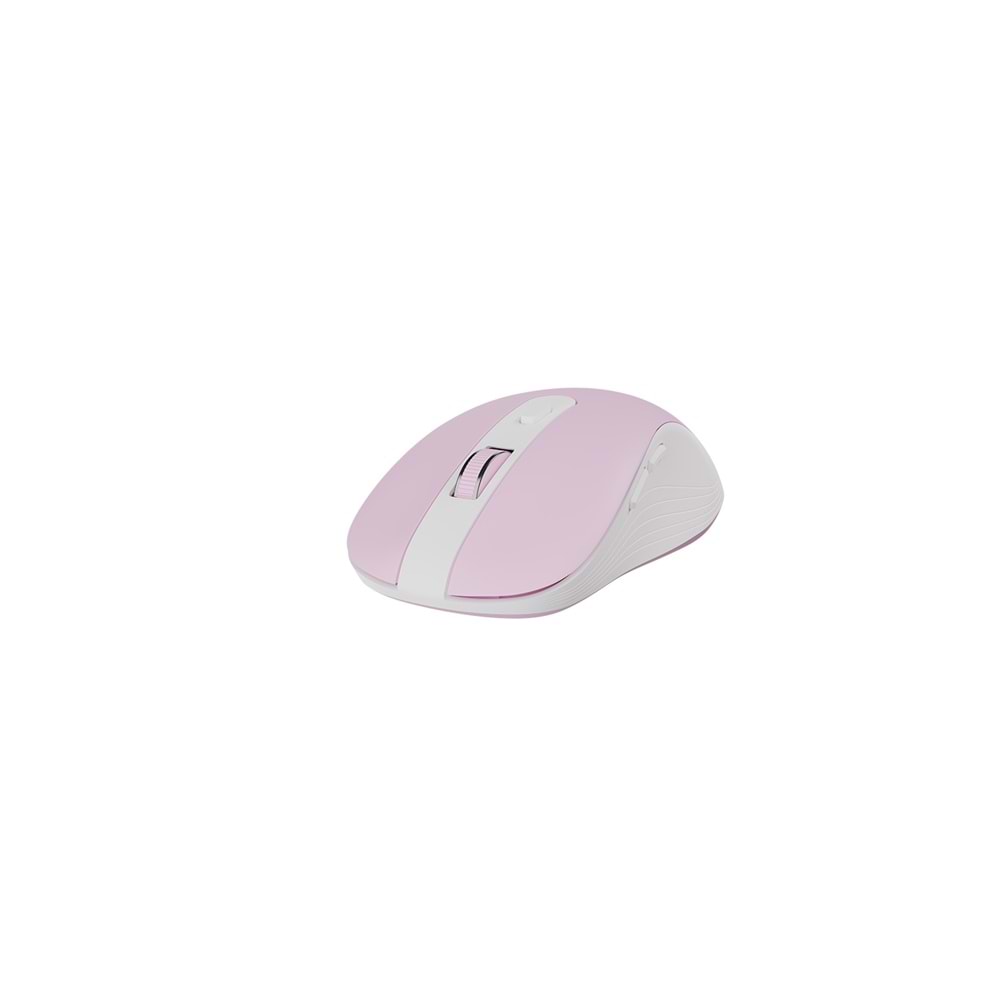 Everest KM-730 Pembe/Beyaz Kablosuz Q Multimedia Klavye + Mouse Set