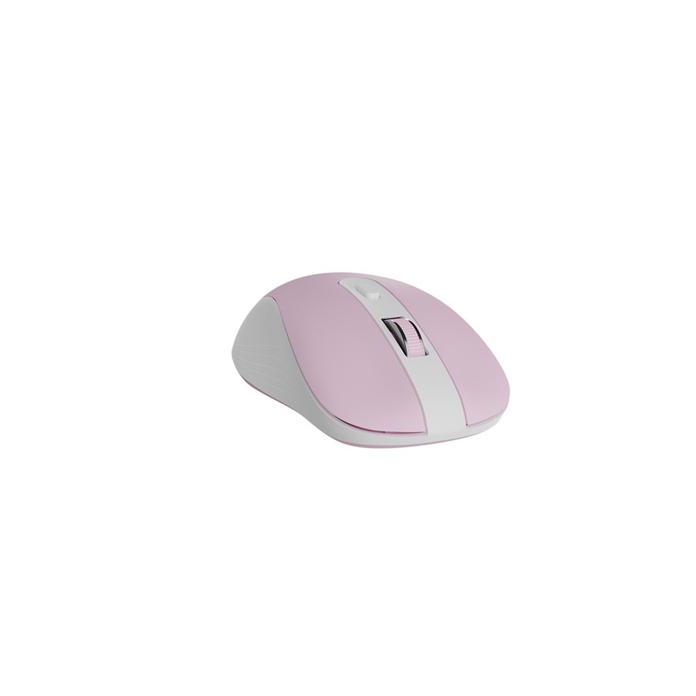 Everest KM-730 Pembe/Beyaz Kablosuz Q Multimedia Klavye + Mouse Set