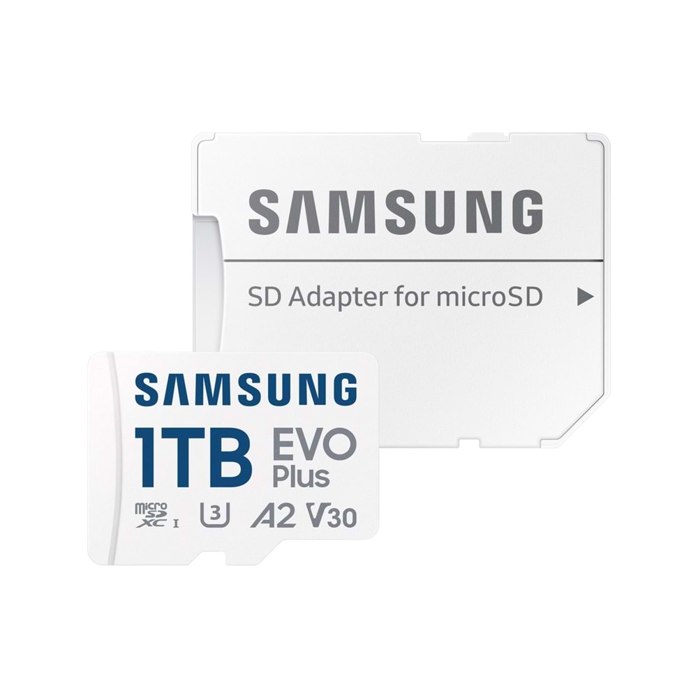 Samsung Evo Plus MB-MC1T0SA Class 10 UHS-I U3 A2 V30 1 TB Micro SD Kart