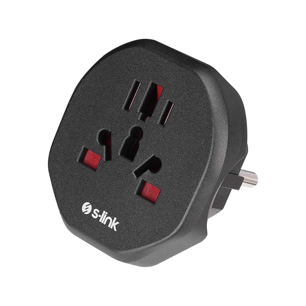 S-link SW-KC019 Universal - Türk Çevirici Çevirici Priz Adaptör