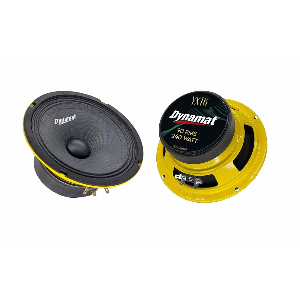 Dynamat YX-16 16 Cm 100 Rms 260 Watt Neo Oto Midrange