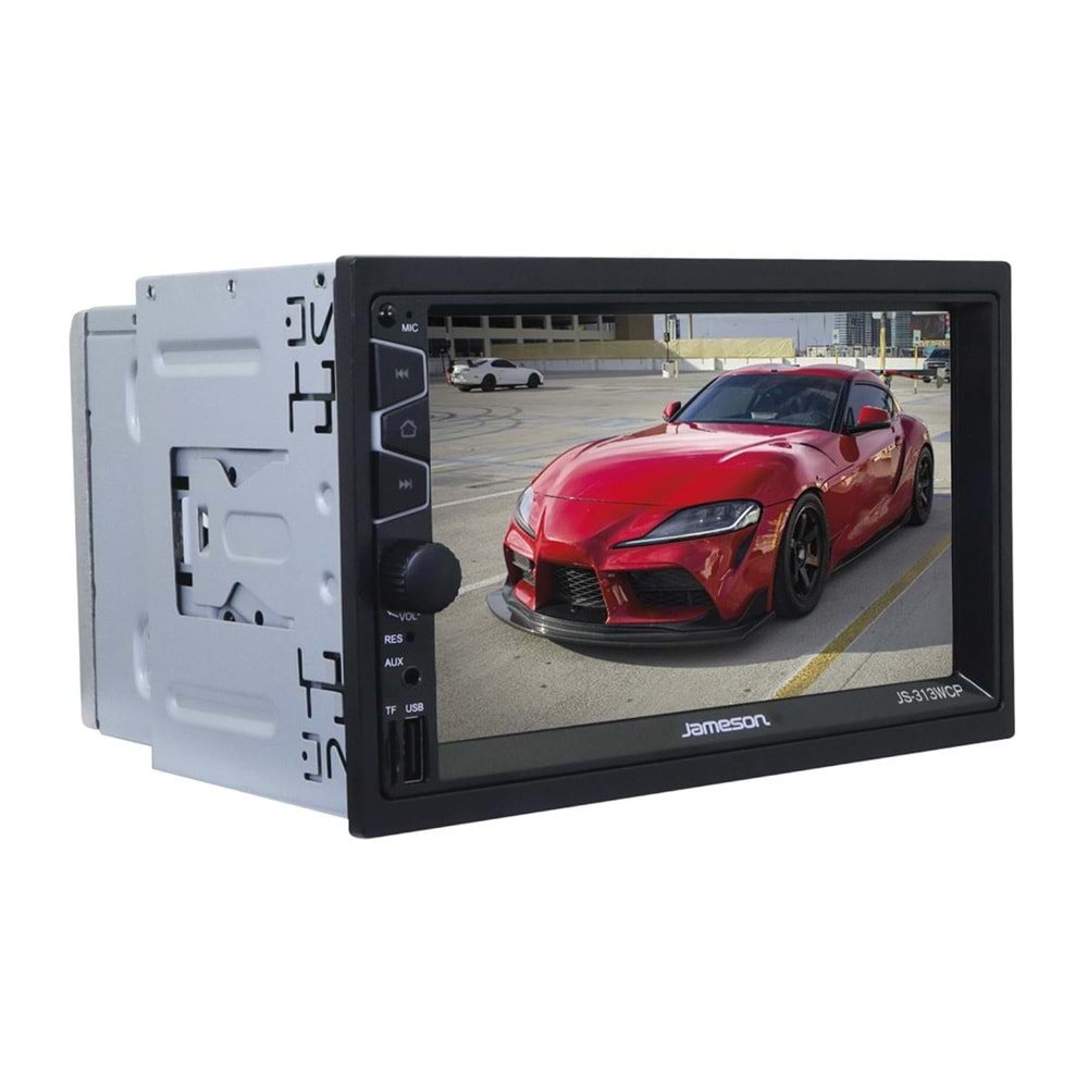 Jameson JS-313WCP 7 İnç Double Usb/Sd/Aux/Fm Bluetooth Oto Teyp