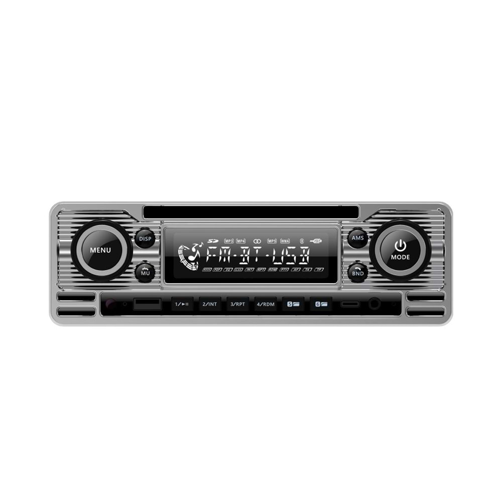 Soundmax SX-MX61CL Bluetooth Çift Usb/Sd/Fm/Type Hızlı Şarj Oto Teyp