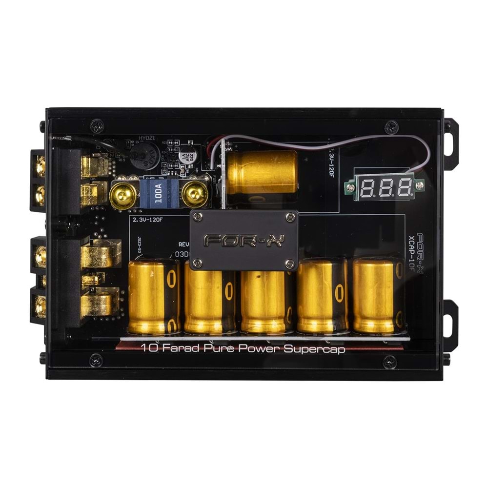 For-X XCAP-10F Gerçek 10 Farad Capacitor -12V Kapasitör