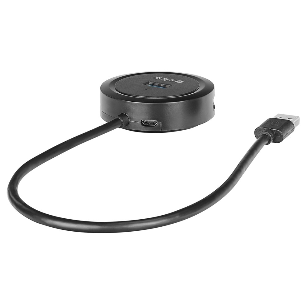 S-link SW-U300 4 Port Usb 3.0 Gri Usb Hub