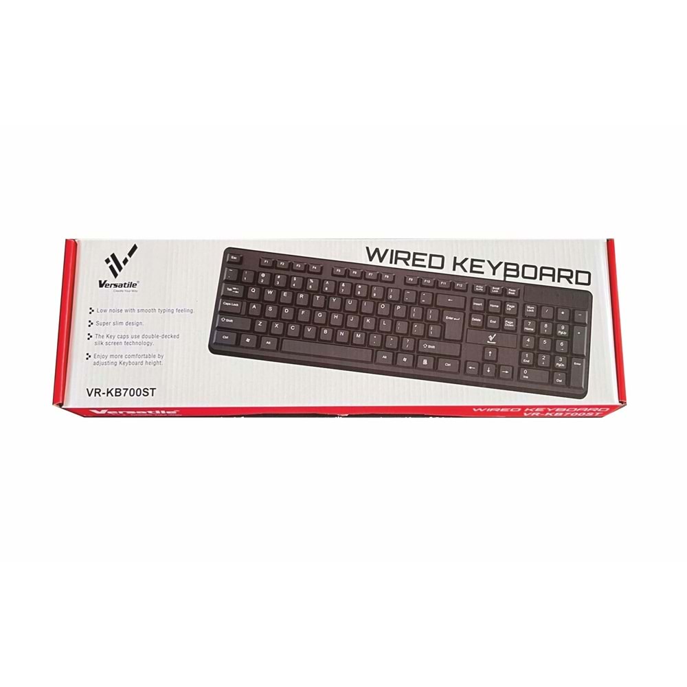 Versatile KB-UMS01 Multımedya Klavye
