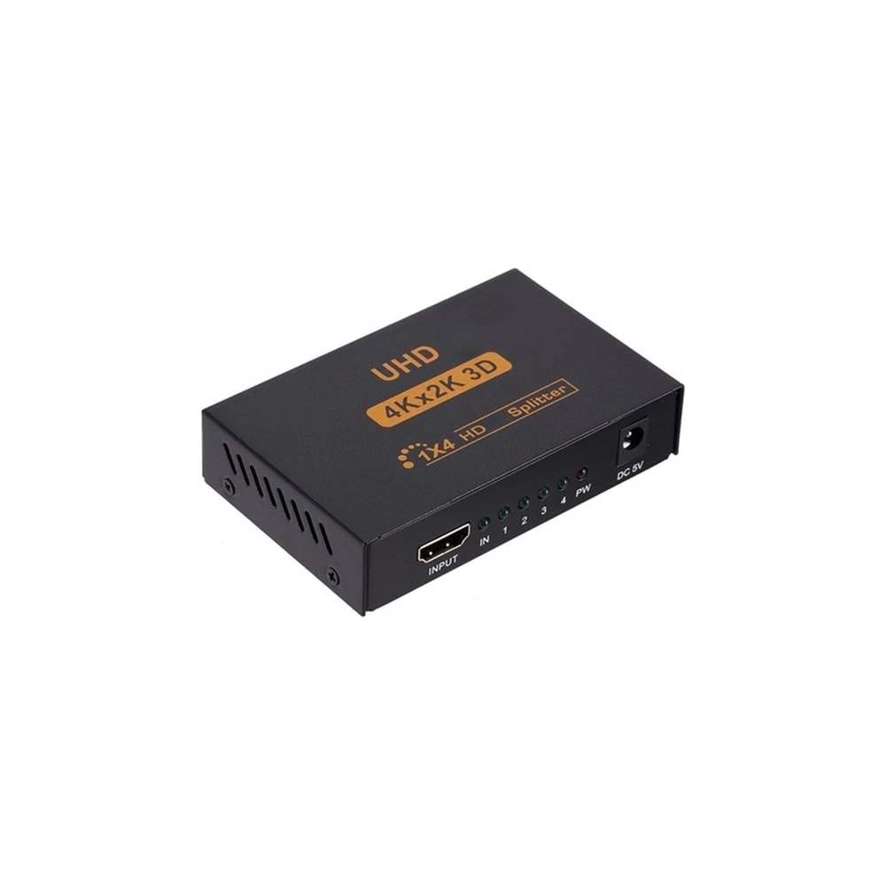 Taplin THS-104 4 Port Hdmi Çoğaltıcı 4K Hdmı Splitter 1 Giriş 4 Çıkış Hdmi Çoklayıcı