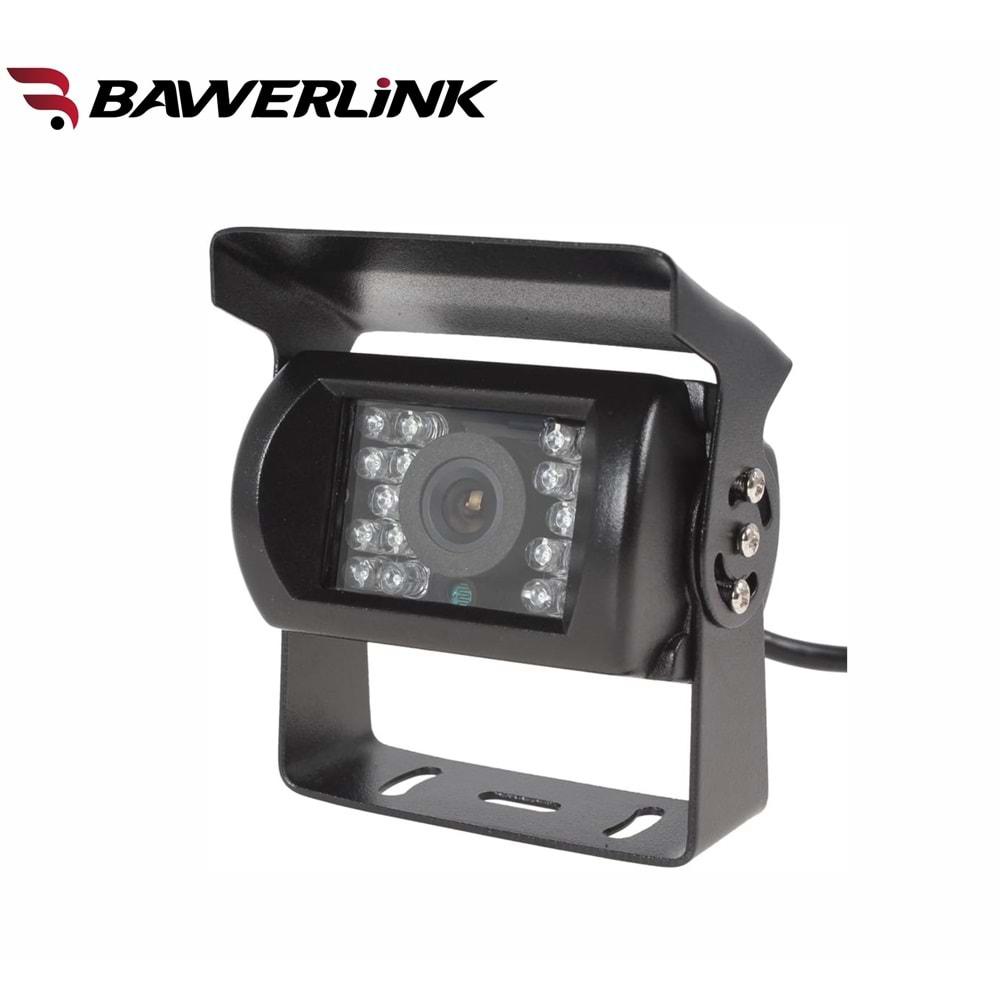 Bawerlink-BW-37 Ahd & Analog Kamyon İş Makinesi Arka Büyük Kasa Gece Görüşlü Kamera