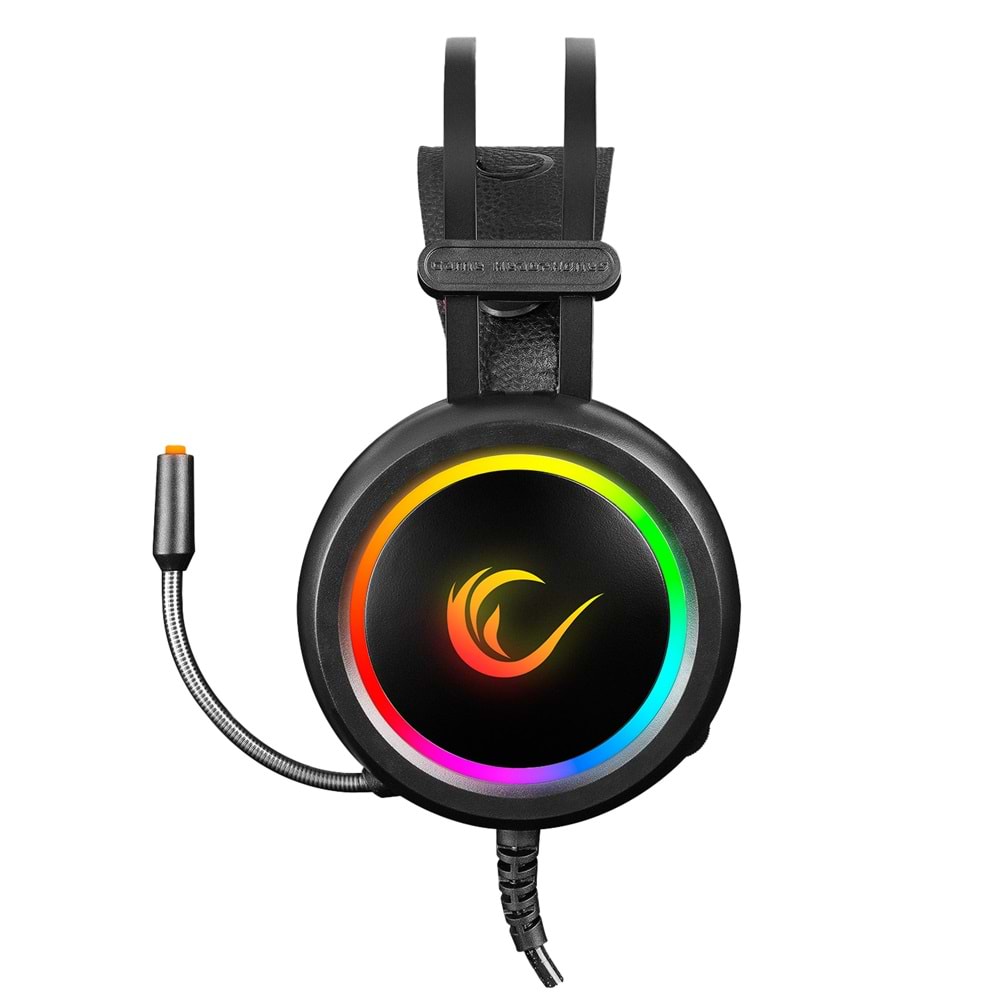 Rampage STORMY Siyah USB 7.1 Surround Oyuncu Kulaklık+Mic