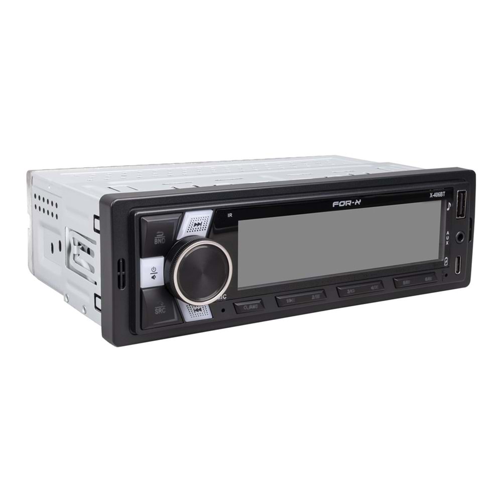For-X X-406BT VA-LCD Ekran Bluetooth 5.1 Oto Teyp