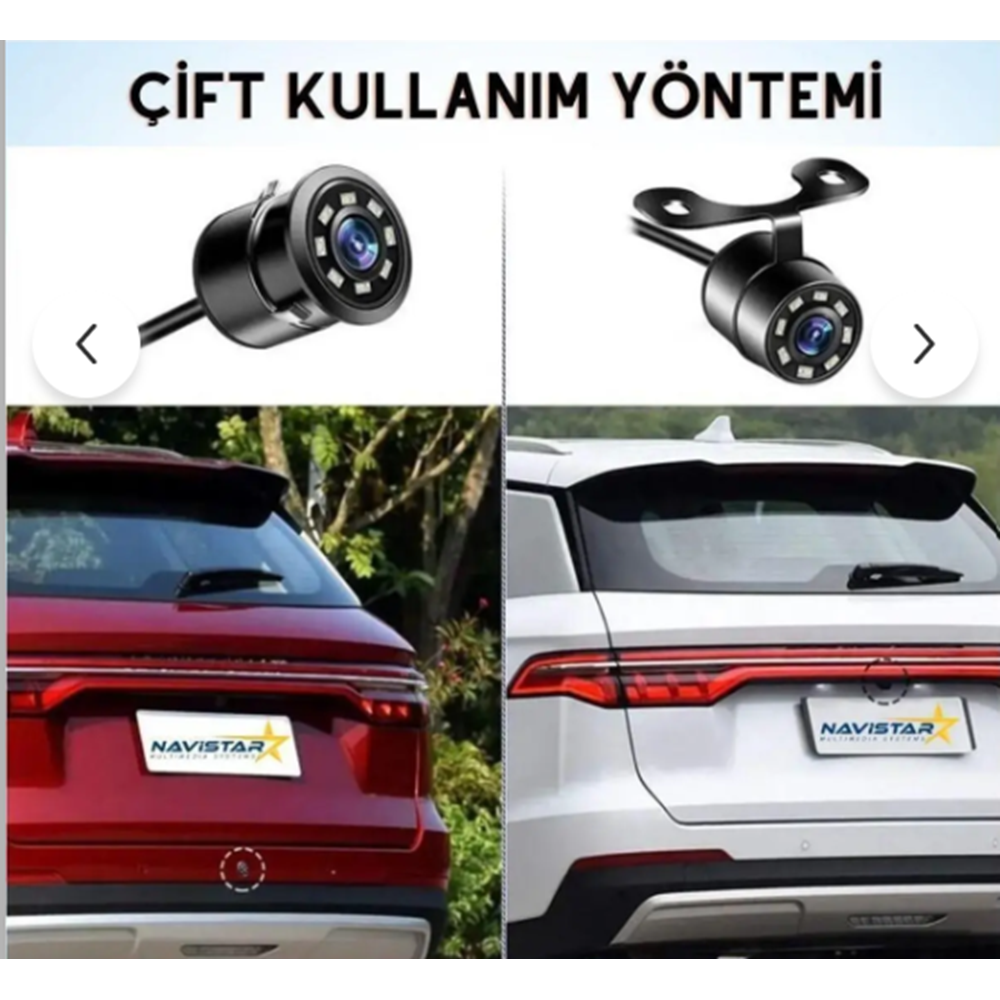 Bawerlink BW-47 720P Kelebek Beyaz Ledli Kamera