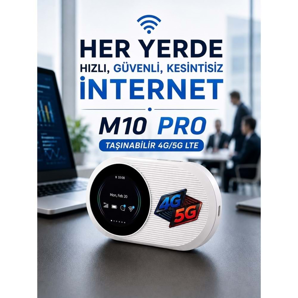 M10 PRO 4G LTE Sim Kartlı Router