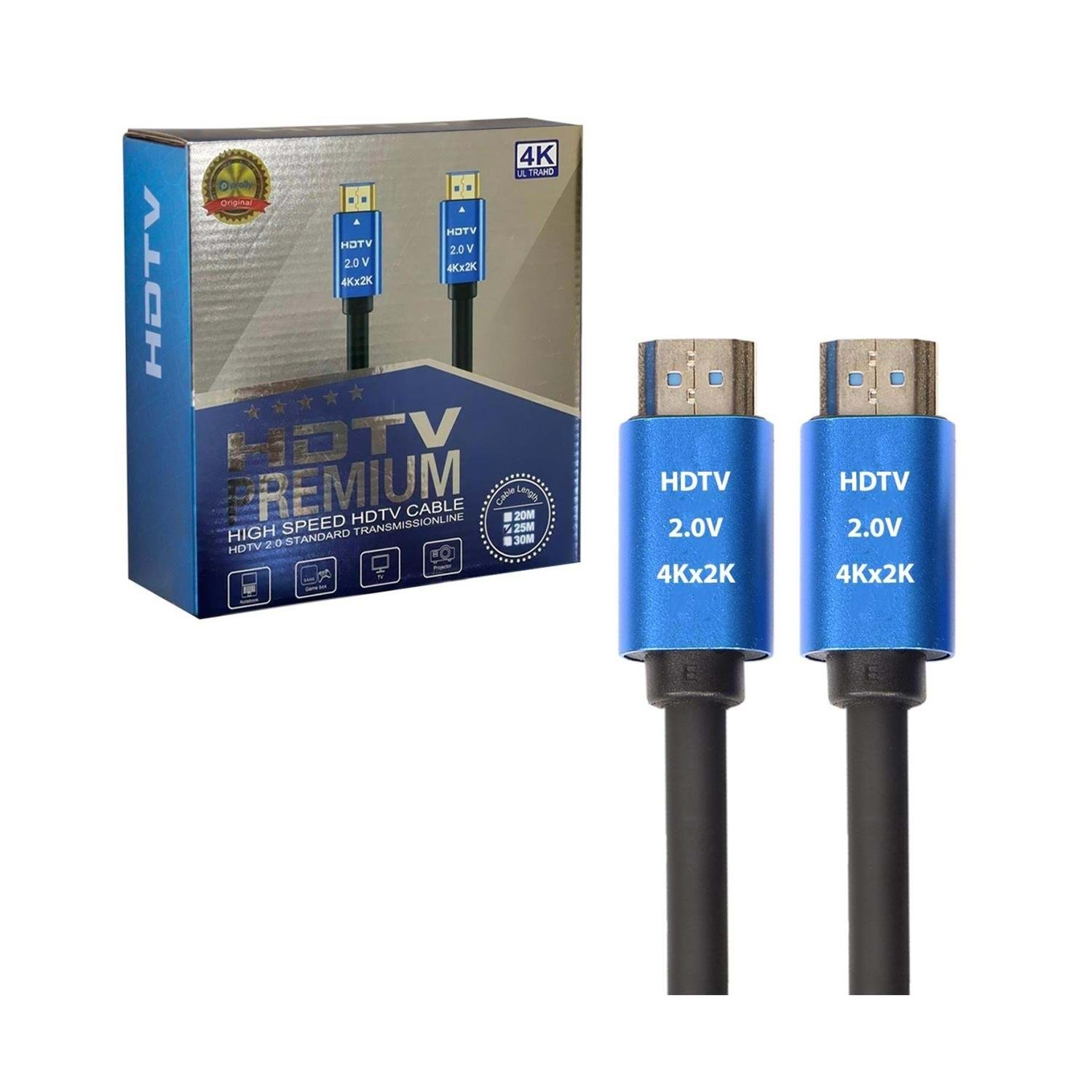 CABLE HDMI 2.0V 4K 10MT