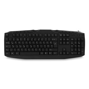 Everest KB-250F Siyah USB Tamamen Türkçe F Multimedia Klavye