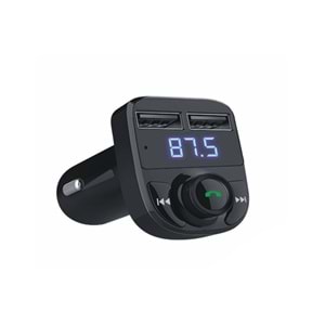 Concord C-606 3.1A Çift Usb/Tf/Fm Bluetooth Transmiter