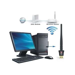 Concord W-3 600 Mbps Nano Wıreless Adaptör