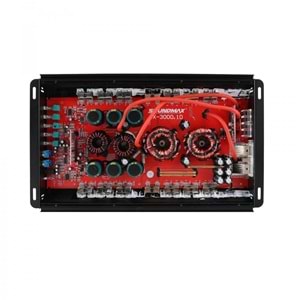 Soundmax SX-3000.1D 10000 Watt RMS 3000 Bass Control Mono Oto Anfi