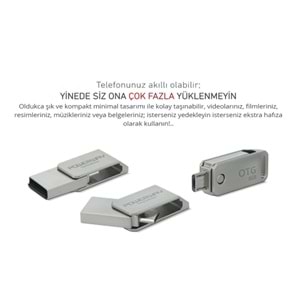 Powerway 32 GB Otg Type-C Usb 3.0 Mini Flash Bellek