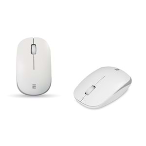 Everest KM-6063 Beyaz/Gri Kablosuz Q Multimedia Klavye + Mouse Set