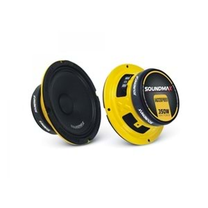 Soundmax SX-MX6PRO 16 cm 350 Watt Yeni Seri Mıdrange Oto Hoparlör