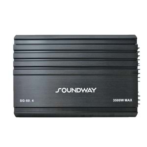 Soundway SG-60.4 4 Kanal 3500 Watt Oto Anfi