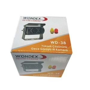 Wondex WD-38 Kamyon İş Makinesi Arka Büyük Kasa Gece Görüşlü Kamera
