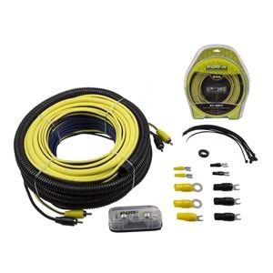 For-X XY-6KIT 6GA Profesyonel Oto Anfi Kablo Seti