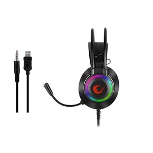RAMPAGE RM-K27 X-JAMMER 3,5mm GAMİNG OYUNCU MİKROFONLU KULAKLIK