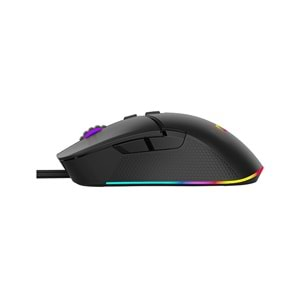 Everest SM-G05 X-RACER Usb Siyah 6400dpi RGB Ledli Gaming Oyuncu Mouse