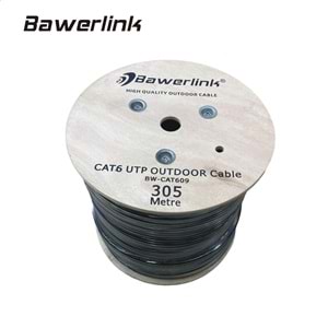 Bawerlink BW-CAT609 305M 23Awg Cat6 Kablo
