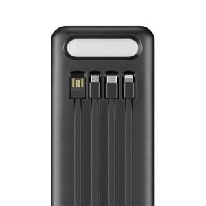Powerway TX60 60.000 Işıklı Kamp mAh Taşınabilir Hızlı Şarj Cihazı Powerbank